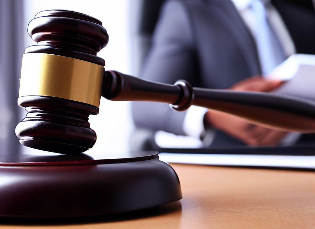 A picture of a judge's gavel