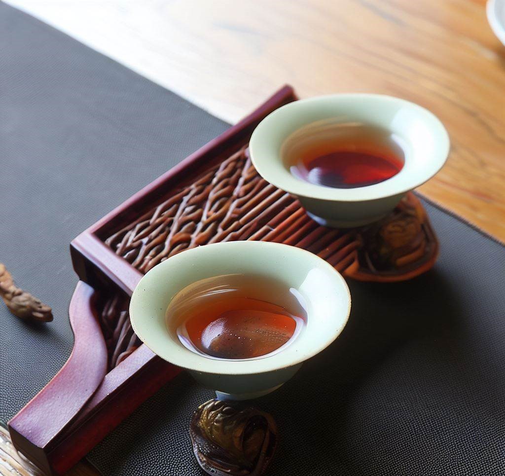 A picture of 2 cups of tea