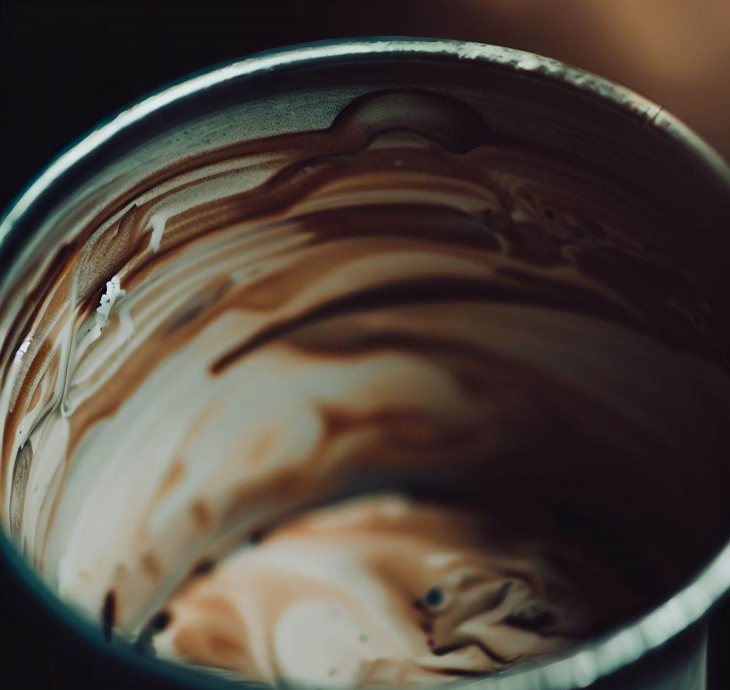 An empty tub of ice cream