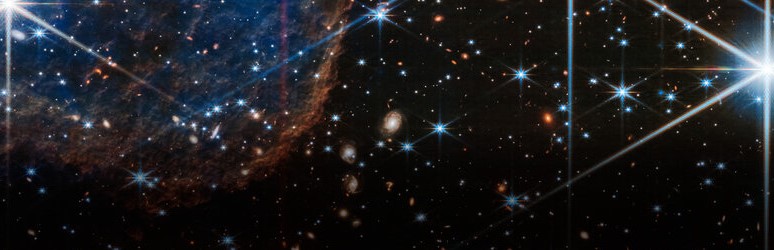 Question mark structure in space