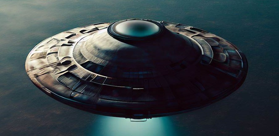 A Picture of a UFO or UAP