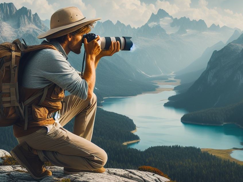 A picture of a photographer