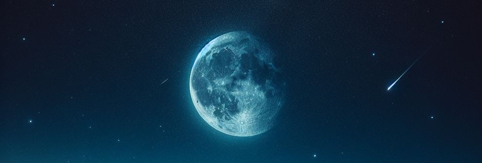 A picture of the moon