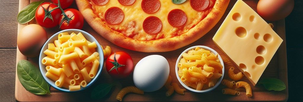 Picture of dairy based foods